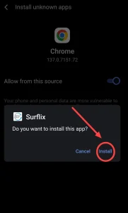 download surflix apk for android